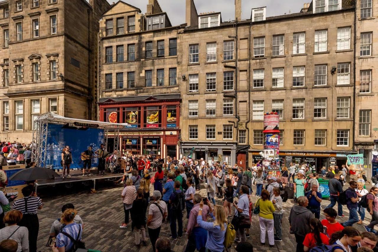 Apartmán Stunning Panoramic Views: Heart Of The Royal Mile EDI Exteriér fotografie